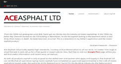Desktop Screenshot of ace-asphalt.co.uk